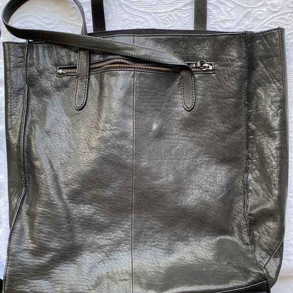 Large Leather Tote Bag - Picture 3 of 6